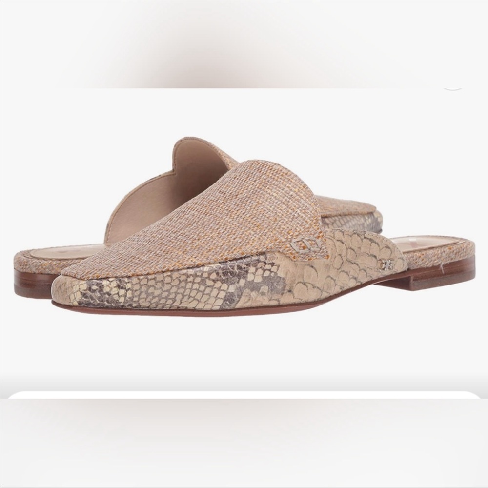 Sam Edelman Eiko Woven Tweed Mules Sz 6 - Picture 2 of 10
